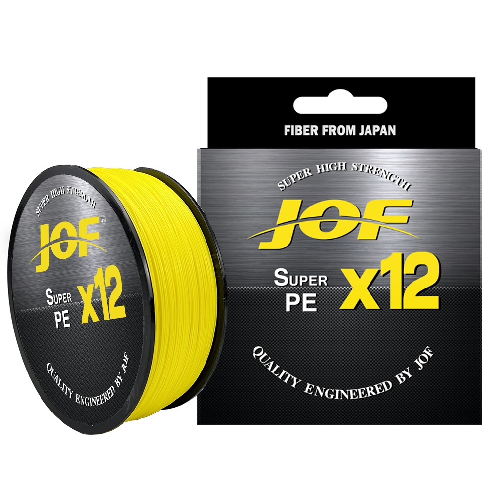 JOF X12 senar pancing kepang 5 - Ice Fishing Line ulasan dan harga