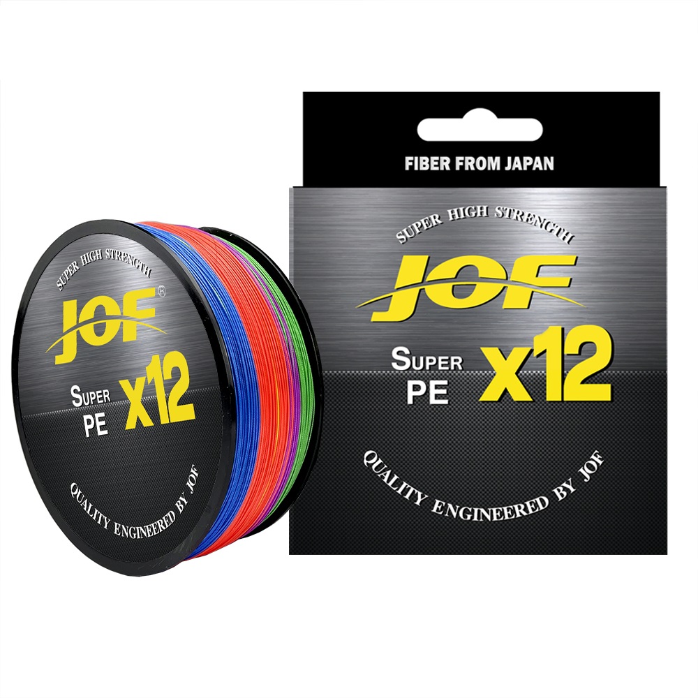 JOF X12 senar pancing kepang 5 - Ice Fishing Line ulasan dan harga