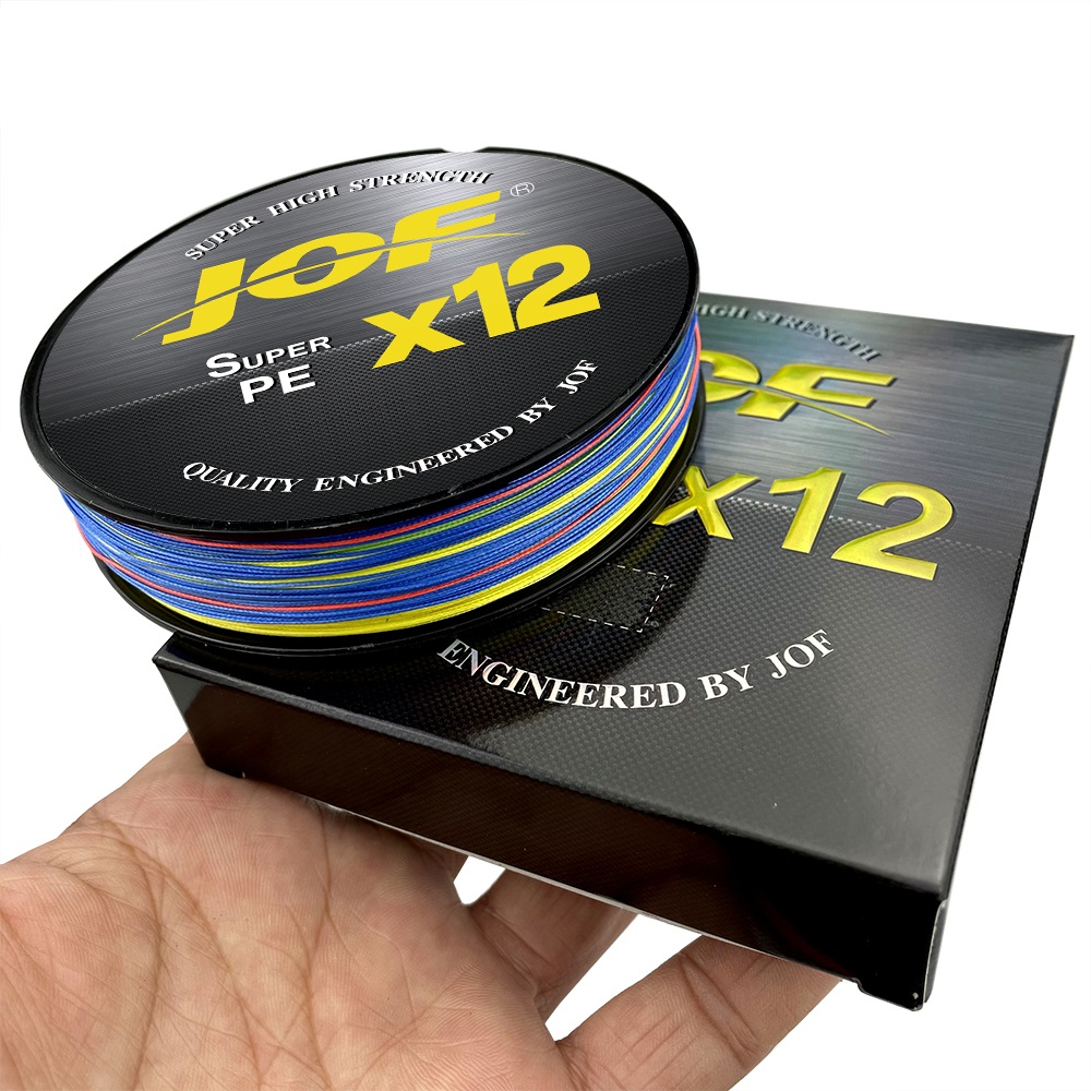 JOF X12 senar pancing kepang 5 - Ice Fishing Line ulasan dan harga